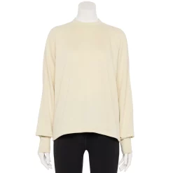 Women's Tek Gear® Stretch Fleece Mockneck Sweatshirt -Hot Sale Adult Shop 5661292 Hammock