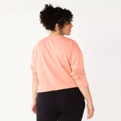 Women's Tek Gear® Stretch Fleece Cinched-Waist Top -Hot Sale Adult Shop 5661474 ALT