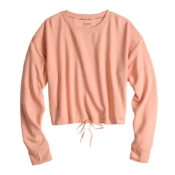 Women's Tek Gear® Stretch Fleece Cinched-Waist Top -Hot Sale Adult Shop 5661474 ALT2