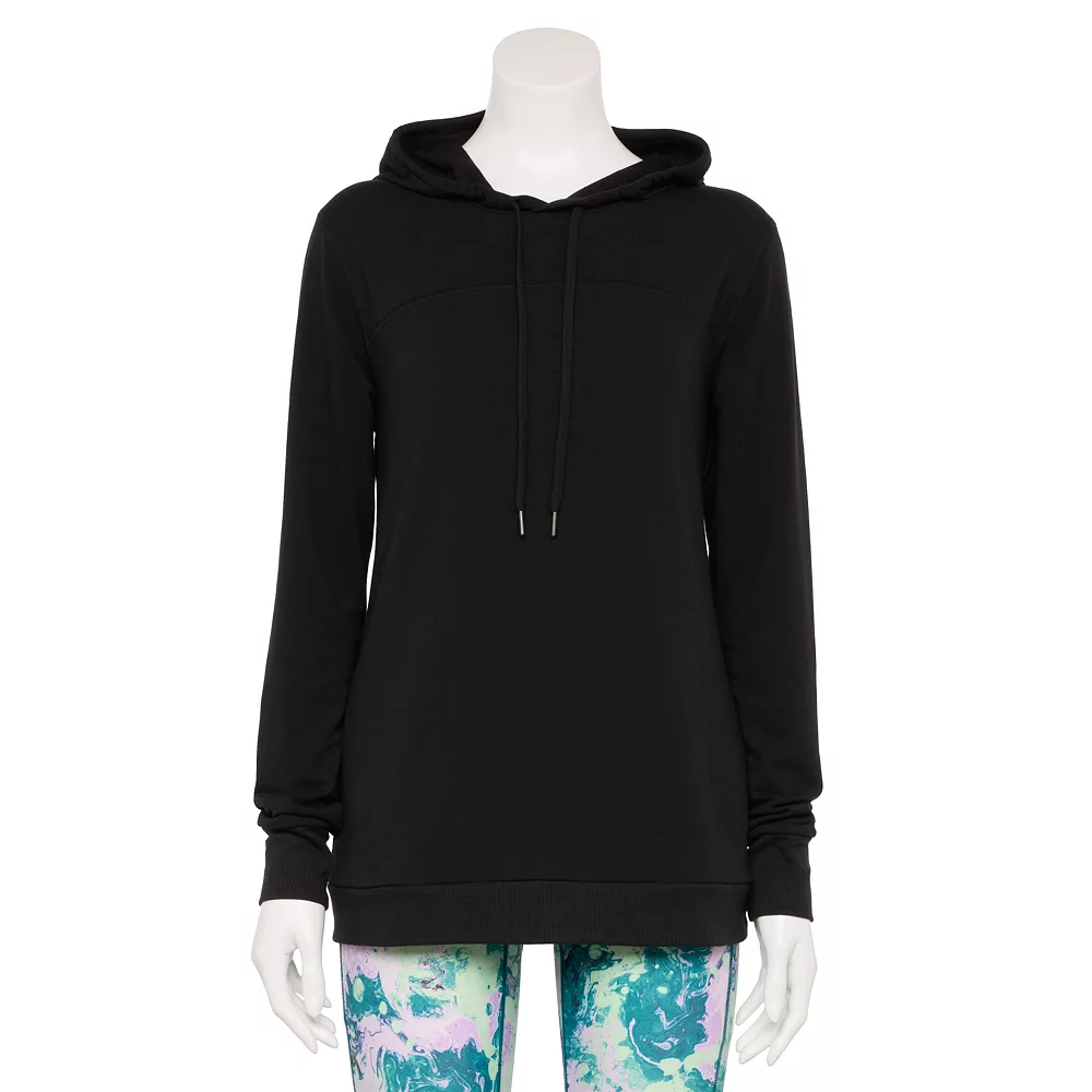 Women's Tek Gear® French Terry Hooded Tunic 1 Women's Tek Gear® French Terry Hooded Tunic