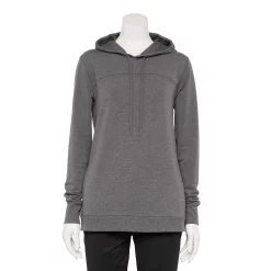 Women's Tek Gear® French Terry Hooded Tunic 9 Women's Tek Gear® French Terry Hooded Tunic -Hot Sale Adult Shop 5662058 Charcoal
