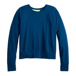 Women's Tek Gear® Keyhole Back Long-Sleeve Tee -Hot Sale Adult Shop 5662107 ALT2