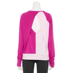 Women's Tek Gear® Keyhole Back Long-Sleeve Tee -Hot Sale Adult Shop 5662107 ALT5