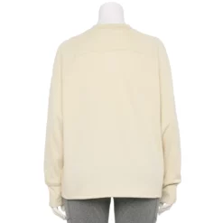 Plus Size Tek Gear® Stretch Fleece Mockneck Sweatshirt -Hot Sale Adult Shop 5663518 ALT