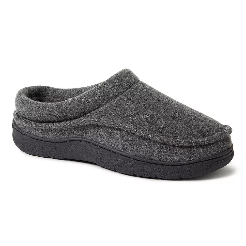 Men's Dearfoams Thompson Wool Blend Clog Slippers 3 Men's Dearfoams Thompson Wool Blend Clog Slippers - Image 3