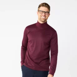 Men's Apt. 9® Turtleneck -Hot Sale Adult Shop 5664419 Burgundy