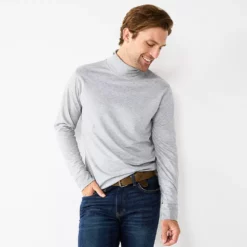 Men's Apt. 9® Turtleneck -Hot Sale Adult Shop 5664419 Gray