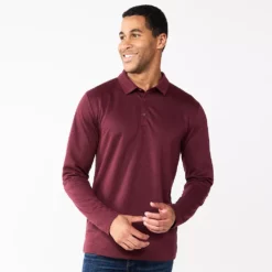 Men's Apt. 9® Interlock Polo -Hot Sale Adult Shop 5668542 Old Rose