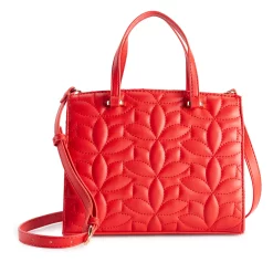 DRAPER JAMES RSVP™ Kiki Mini Tote Bag -Hot Sale Adult Shop 5669240 Quilted Lipstick Red