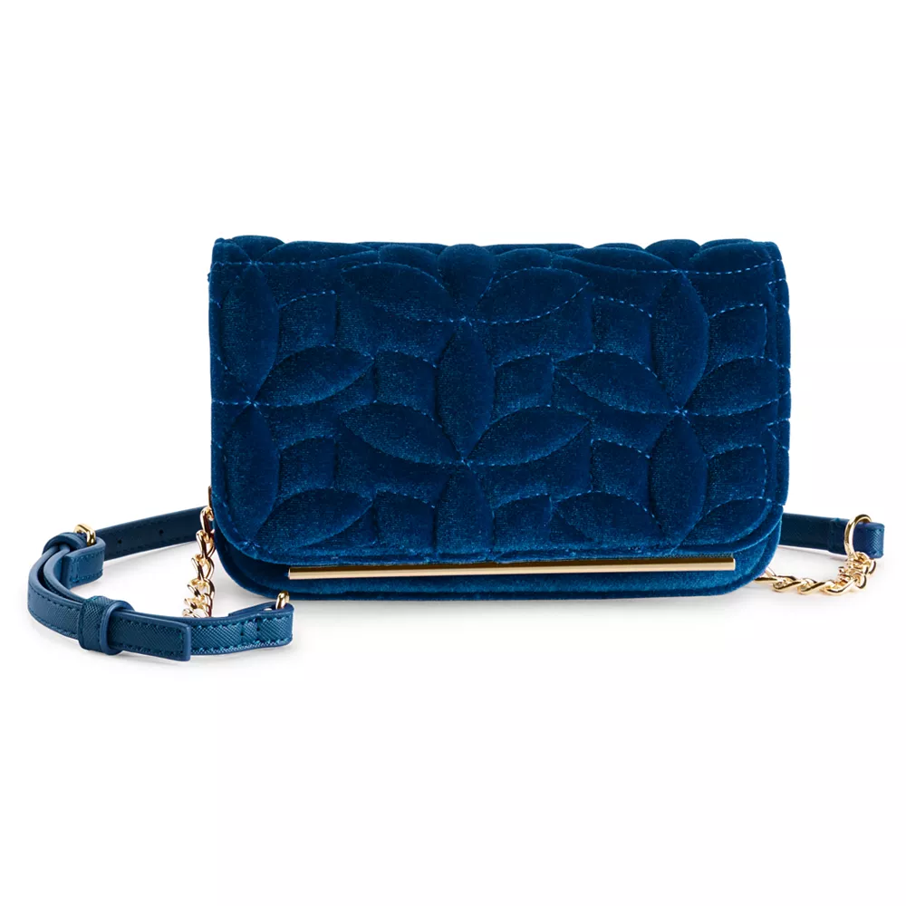 DRAPER JAMES RSVP™ Minnie Quilted Clutch Bag 1 DRAPER JAMES RSVP™ Minnie Quilted Clutch Bag