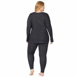 Plus Size Cuddl Duds® Soft Knit Leggings -Hot Sale Adult Shop 5670479 ALT3