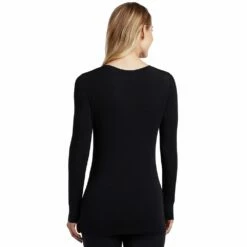 Women's Cuddl Duds® Softwear with Stretch Long Sleeve V-Neck Top -Hot Sale Adult Shop 5671463 ALT