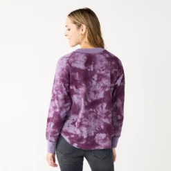 Women's Sonoma Goods For Life® Mockneck Waffle Top -Hot Sale Adult Shop 5672315 ALT