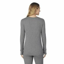 Women's Cuddl Duds® Long Sleeve Crewneck Stretch Thermal Top -Hot Sale Adult Shop 5673066 ALT