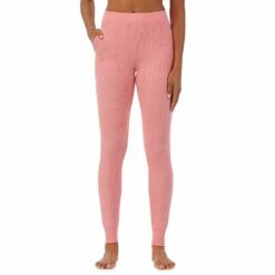 Women's Cuddl Duds® Stretch Thermal Leggings -Hot Sale Adult Shop 5673067 Bright Coral