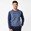 Men's Apt. 9® Merino Wool Blend Pattern Sweater