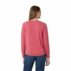 Women's Eddie Bauer Crewneck Tulip-Hem Sweatshirt -Hot Sale Adult Shop 5676435 ALT