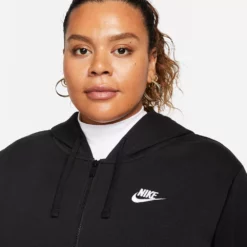 Plus Size Nike Sportswear Club Fleece Full-Zip Hoodie -Hot Sale Adult Shop 5678283 ALT3