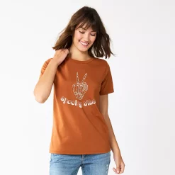 Women's Sonoma Goods For Life® Short Sleeve Graphic Tee -Hot Sale Adult Shop 5686029 Spooky Vibes