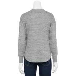 Petite Sonoma Goods For Life® Mockneck Waffle Top -Hot Sale Adult Shop 5686604 ALT