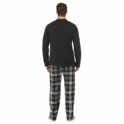 Men's Cuddl Duds® Cozy Lodge Pajama Set -Hot Sale Adult Shop 5690312 ALT
