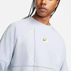 Men's Nike Dri-FIT Long-Sleeve Fleece Fitness Top -Hot Sale Adult Shop 5691521 ALT3