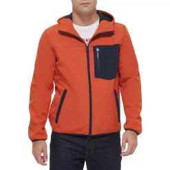 Men's Levi's® Soft Shell Performance Jacket -Hot Sale Adult Shop 5698039 Deep Orange