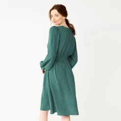 Women's DRAPER JAMES RSVP™ Fit & Flare Dress -Hot Sale Adult Shop 5709192 ALT