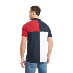 Men's Tommy Hilfiger Colorblock Short Sleeve Polo -Hot Sale Adult Shop 5710056 ALT