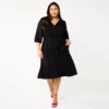 Plus Size DRAPER JAMES RSVP™ Knit Wrap Dress