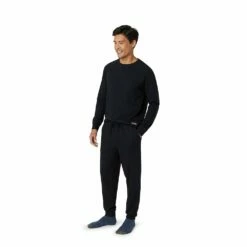 Men’s Eddie Bauer 2-Piece Lounge Top & Jogger Pants Set -Hot Sale Adult Shop 5719687 ALT