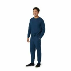 Men’s Eddie Bauer 2-Piece Lounge Top & Jogger Pants Set