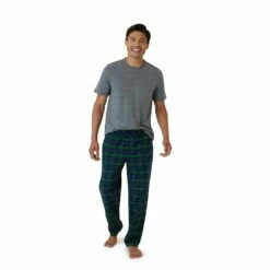 Men's Eddie Bauer Cozy Cabin 2-Piece Top & Pants Lounge Set 12 Men's Eddie Bauer Cozy Cabin 2-Piece Top & Pants Lounge Set -Hot Sale Adult Shop 5720260 Charcoal Heather Grey