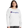 Plus Size Champion® Powerblend Graphic Fleece Sweatshirt