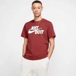 Men's Nike "Just Do It" Logo Tee -Hot Sale Adult Shop 5721511 ALT3