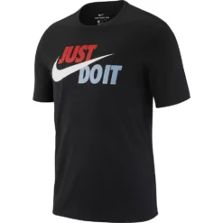 Men's Nike "Just Do It" Logo Tee -Hot Sale Adult Shop 5721511 Black