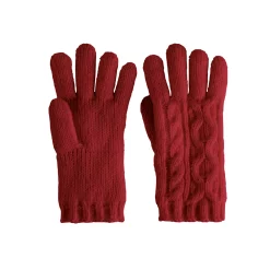 Women's Sonoma Goods For Life® Cable Knit Gloves -Hot Sale Adult Shop 5731168 Red