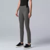 Petite Simply Vera Vera Wang Seamed Scuba Skinny Pants