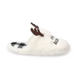 Woman's Jammies For Your Families® Reindeer Slippers -Hot Sale Adult Shop 5743900 ALT