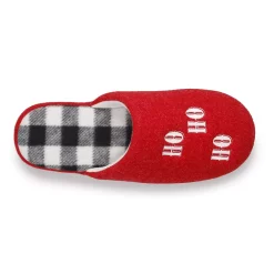 Men's Jammies For Your Families® Ho! Ho! Ho! Slippers -Hot Sale Adult Shop 5743968 ALT4
