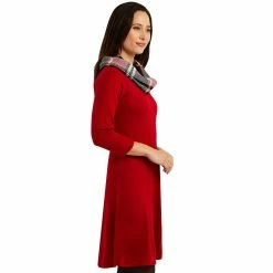 Women's AB Studio Fit & Flare Sweater Dress -Hot Sale Adult Shop 5746935 ALT2