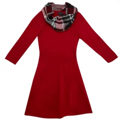 Women's AB Studio Fit & Flare Sweater Dress -Hot Sale Adult Shop 5746935 ALT3