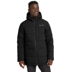 Men's Eddie Bauer Essential Down Parka -Hot Sale Adult Shop 5753525 Black