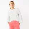 Women's DRAPER JAMES RSVP™ Long Sleeve Embellished Sweater