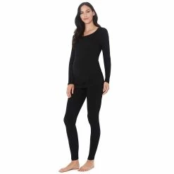 Maternity Cuddl Duds® Softwear with Stretch Ballet Neck Top -Hot Sale Adult Shop 5764832 ALT2