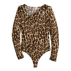 Women's INTEMPO Long Sleeve Cutout Bodysuit -Hot Sale Adult Shop 5768493 ALT5