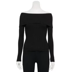 Women's INTEMPO Off-The-Shoulder Long Sleeve Top