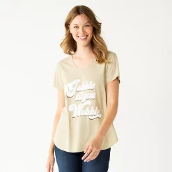 Women's Celebrate Together™ Thanksgiving Graphic Tee -Hot Sale Adult Shop 5775710 Gobble Wobble