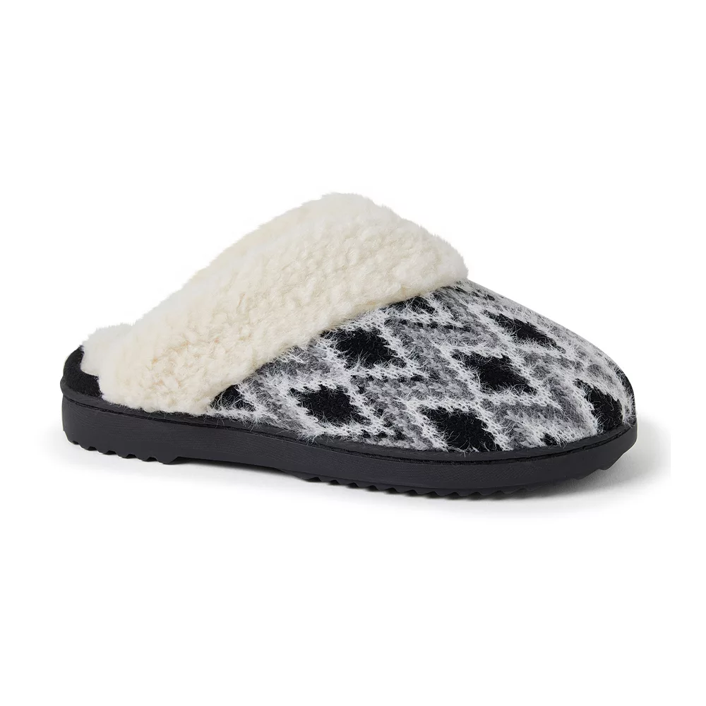 Dearfoams Kathy Knit Women's Scuff Slippers 1 Dearfoams Kathy Knit Women's Scuff Slippers