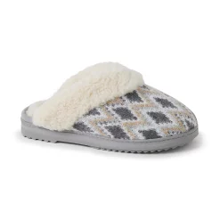 Dearfoams Kathy Knit Women's Scuff Slippers 11 Dearfoams Kathy Knit Women's Scuff Slippers -Hot Sale Adult Shop 5812456 Light Heather